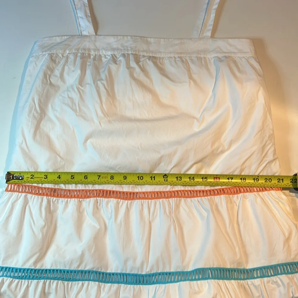 ENGLISH FACTORY Color Trim Sleeveless Maxi Dress Size L - Picture 12 of 15